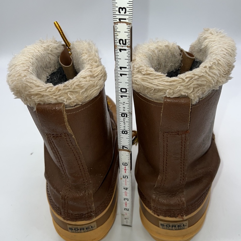Sorel Manitou Kaufman  Vintage Winter Boots size 12 - Picture 3 of 9